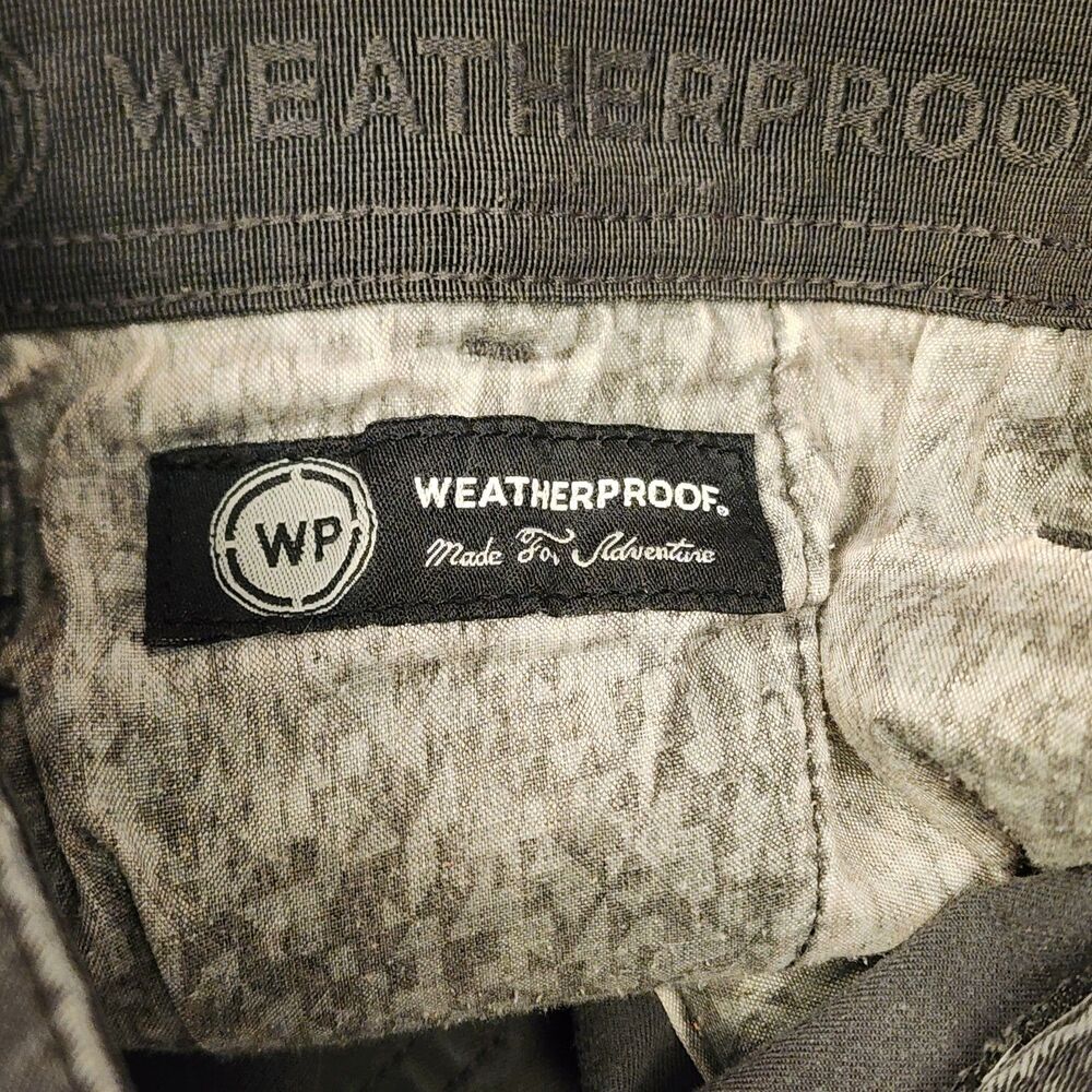 Weatherproof Cargo Pockets Black Utility Pant Men's Size 36W x 32L - Picture 3 of 11